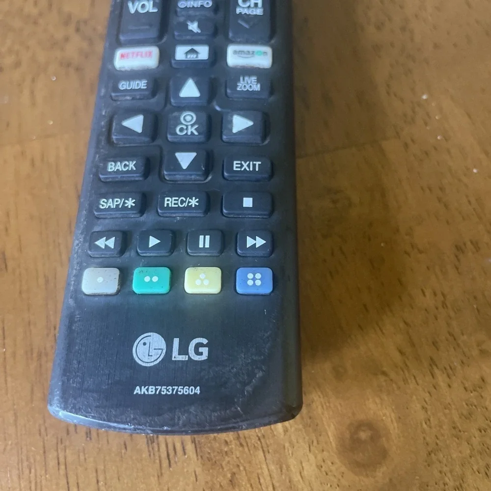 Genuine LG AKB75375604 TV Remote Control tested
